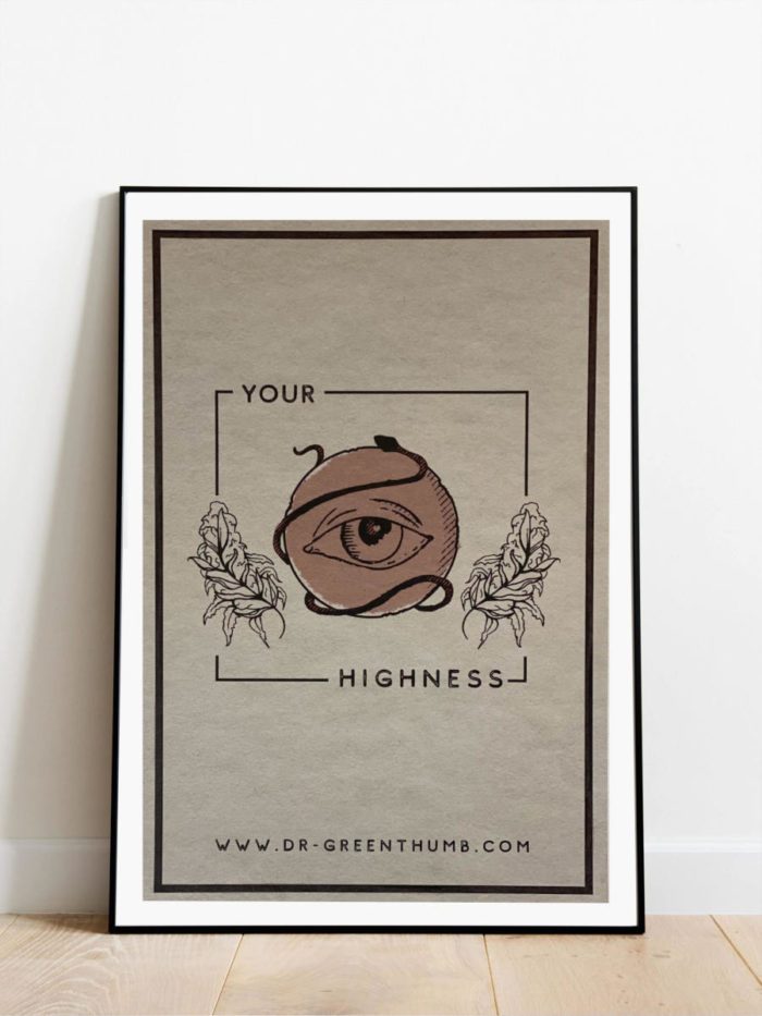 Your Highness - Dr. Greenthumb Poster, Hanfmotive, Weed Community
